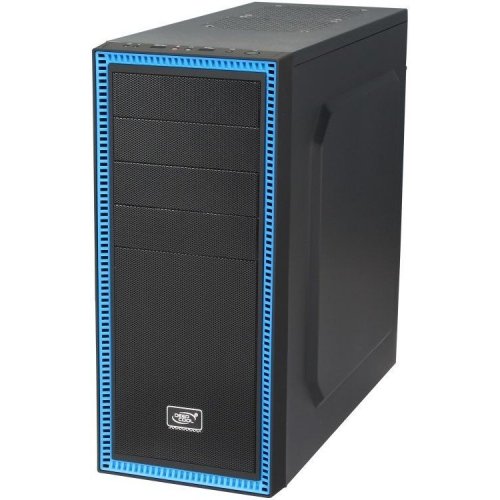 Корпус Deepcool TESSERACT BF без БП Black/Blue (Восстановлено продавцом, 826618) купить в Украине: Киев, Днепр, Харьков, Одесса  | Проверка совместимости, низкая цена, отзывы, характеристики от TELEMART фото