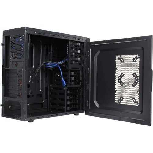 Корпус Deepcool TESSERACT BF без БП Black/Blue (Восстановлено продавцом, 826618) купить в Украине: Киев, Днепр, Харьков, Одесса  | Проверка совместимости, низкая цена, отзывы, характеристики от TELEMART фото