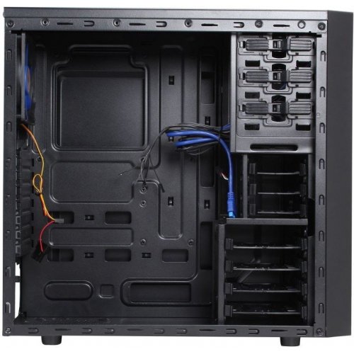 Корпус Deepcool TESSERACT BF без БП Black/Blue (Восстановлено продавцом, 826618) купить в Украине: Киев, Днепр, Харьков, Одесса  | Проверка совместимости, низкая цена, отзывы, характеристики от TELEMART фото