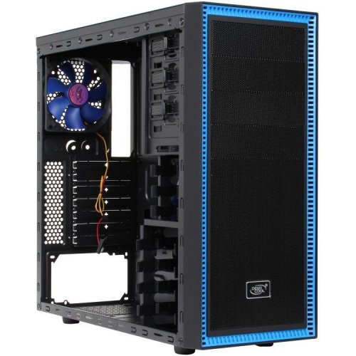 Корпус Deepcool TESSERACT BF без БП Black/Blue (Восстановлено продавцом, 826618) купить в Украине: Киев, Днепр, Харьков, Одесса  | Проверка совместимости, низкая цена, отзывы, характеристики от TELEMART фото