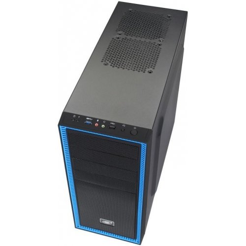Корпус Deepcool TESSERACT BF без БП Black/Blue (Восстановлено продавцом, 826618) купить в Украине: Киев, Днепр, Харьков, Одесса  | Проверка совместимости, низкая цена, отзывы, характеристики от TELEMART фото
