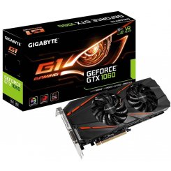 Видеокарта Gigabyte GeForce GTX 1060 G1 Gaming 6144MB (GV-N1060G1 GAMING-6GD) (Восстановлено продавцом, 826629)