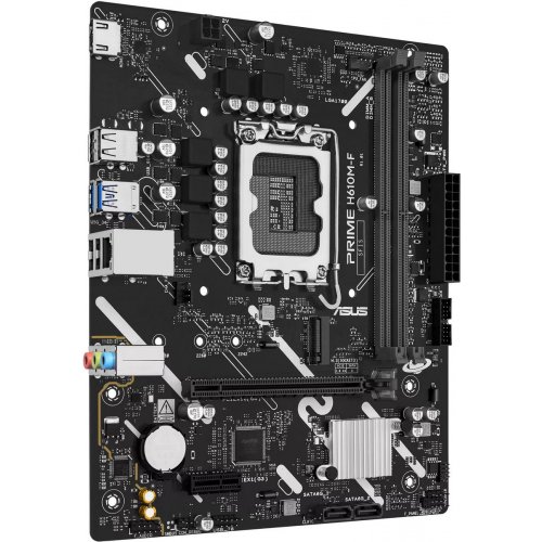Материнська плата Asus PRIME H610M-F-CSM (s1700, Intel H610) купити в Україні: Київ, Львів, Хмельницький, Тернопіль, Івано-Франківськ | Перевірка сумісності, низька ціна, відгуки, характеристики від TELEMART фото