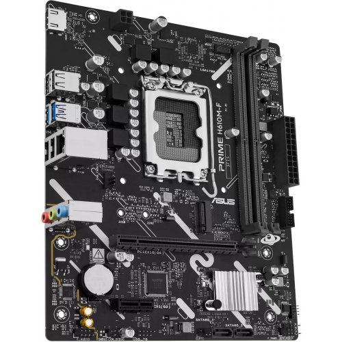 Материнська плата Asus PRIME H610M-F-CSM (s1700, Intel H610) купити в Україні: Київ, Львів, Хмельницький, Тернопіль, Івано-Франківськ | Перевірка сумісності, низька ціна, відгуки, характеристики від TELEMART фото