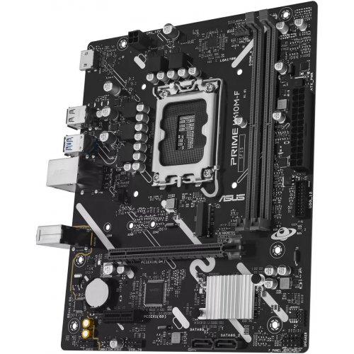 Материнська плата Asus PRIME H610M-F (s1700, Intel H610) купити в Україні: Київ, Львів, Хмельницький, Тернопіль, Івано-Франківськ | Перевірка сумісності, низька ціна, відгуки, характеристики від TELEMART фото