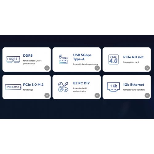 Материнська плата Asus PRIME H610M-F (s1700, Intel H610) купити в Україні: Київ, Львів, Хмельницький, Тернопіль, Івано-Франківськ | Перевірка сумісності, низька ціна, відгуки, характеристики від TELEMART фото