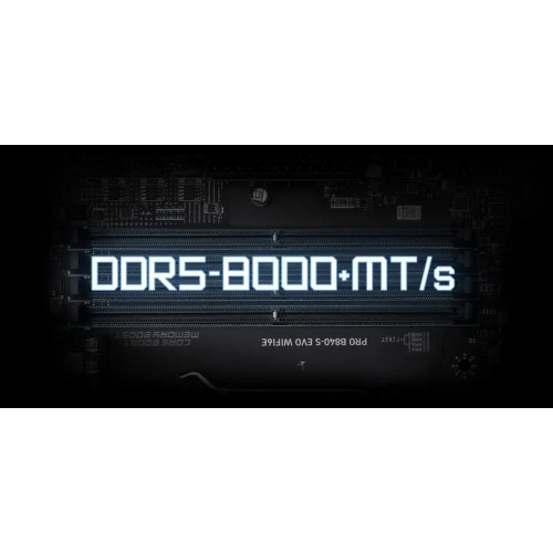 Материнская плата MSI PRO B840-S EVO WIFI6E (sAM5, AMD B840) купить в Украине: Киев, Днепр, Харьков, Одесса  | Проверка совместимости, низкая цена, отзывы, характеристики от TELEMART фото