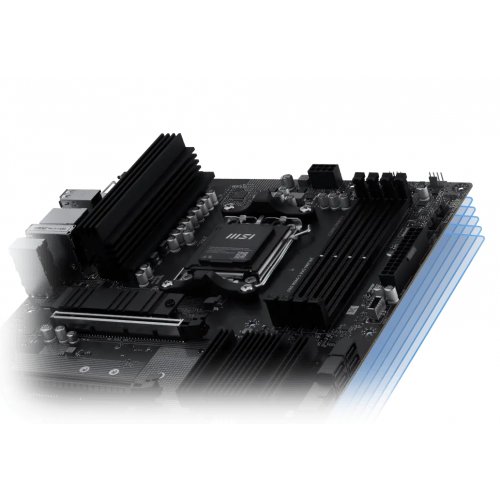 Материнская плата MSI PRO B840-S EVO WIFI6E (sAM5, AMD B840) купить в Украине: Киев, Днепр, Харьков, Одесса  | Проверка совместимости, низкая цена, отзывы, характеристики от TELEMART фото