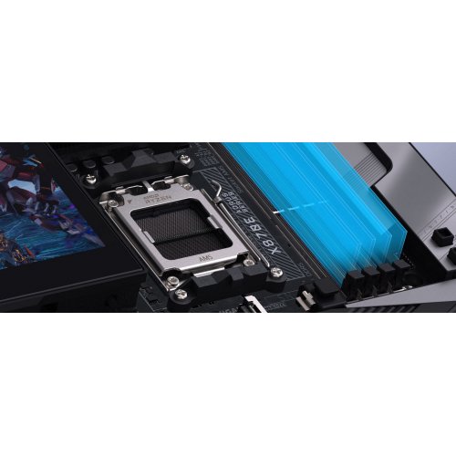 Материнська плата Gigabyte X870E AORUS XTREME X3D AI TOP (sAM5, AMD X870E) купити в Україні: Київ, Львів, Хмельницький, Тернопіль, Івано-Франківськ | Перевірка сумісності, низька ціна, відгуки, характеристики від TELEMART фото