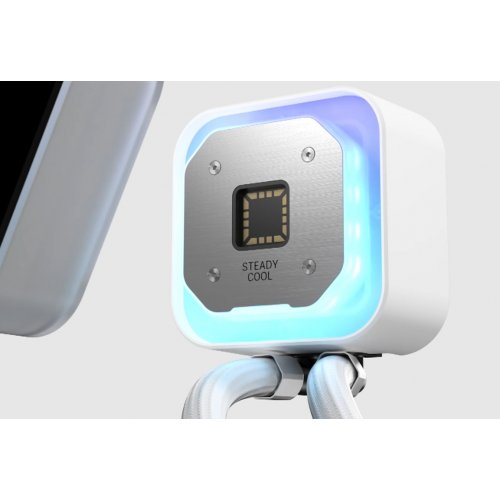 Готовая СВО Deepcool LQ360 ULTRA ARGB (R-LQ360-WHASMC-G-1) White купить в Украине: Киев, Днепр, Харьков, Одесса  | Проверка совместимости, низкая цена, отзывы, характеристики от TELEMART фото