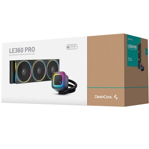Готовая СВО Deepcool LE360 PRO (R-LE360PRO-BKAMMC-G-1) Black купить в Украине: Киев, Днепр, Харьков, Одесса  | Проверка совместимости, низкая цена, отзывы, характеристики от TELEMART фото
