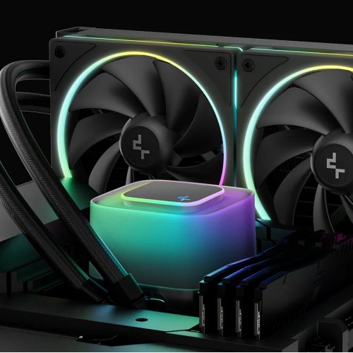 Готовая СВО Deepcool LE360 PRO (R-LE360PRO-BKAMMC-G-1) Black купить в Украине: Киев, Днепр, Харьков, Одесса  | Проверка совместимости, низкая цена, отзывы, характеристики от TELEMART фото