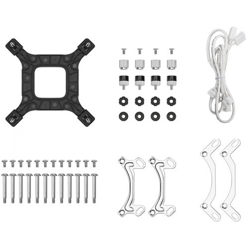 Готовая СВО Deepcool LE360 PRO (R-LE360PRO-WHAMMC-G-1) White купить в Украине: Киев, Днепр, Харьков, Одесса  | Проверка совместимости, низкая цена, отзывы, характеристики от TELEMART фото