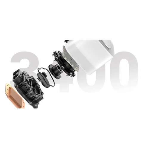 Готовая СВО Deepcool LE240 PRO (R-LE240PRO-WHAMMC-G-1) White купить в Украине: Киев, Днепр, Харьков, Одесса  | Проверка совместимости, низкая цена, отзывы, характеристики от TELEMART фото