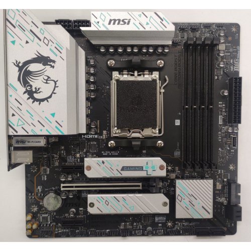 Материнская плата MSI B650M GAMING PLUS WIFI (sAM5, AMD B650) (Восстановлено продавцом, 826695) купить в Украине: Киев, Днепр, Харьков, Одесса  | Проверка совместимости, низкая цена, отзывы, характеристики от TELEMART фото