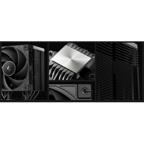 Кулер Deepcool AK700 DIGITAL NYX (R-AK700-BKNNMN-GJD-1) Black купити в Україні: Київ, Львів, Хмельницький, Тернопіль, Івано-Франківськ | Перевірка сумісності, низька ціна, відгуки, характеристики від TELEMART фото