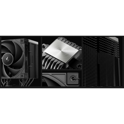 Кулер Deepcool AK700 DIGITAL NYX (R-AK700-BKNNMN-GJD-1) Black купити в Україні: Київ, Львів, Хмельницький, Тернопіль, Івано-Франківськ | Перевірка сумісності, низька ціна, відгуки, характеристики від TELEMART фото