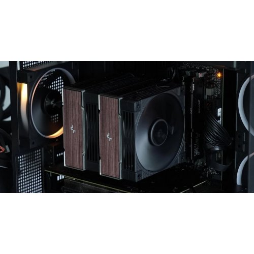 Кулер Deepcool AK620 G2 (R-AK620G2-BKNNMN-GJD) Black купити в Україні: Київ, Львів, Хмельницький, Тернопіль, Івано-Франківськ | Перевірка сумісності, низька ціна, відгуки, характеристики від TELEMART фото