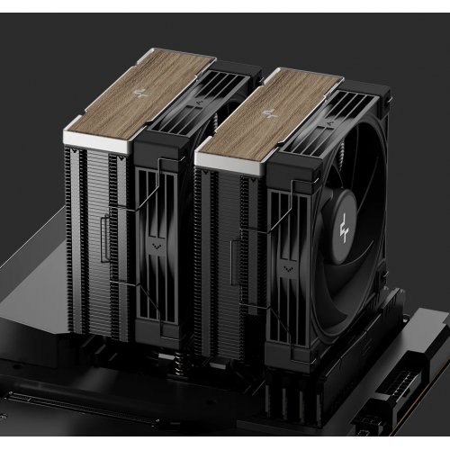 Кулер Deepcool AK620 G2 (R-AK620G2-BKNNMN-GJD) Black купити в Україні: Київ, Львів, Хмельницький, Тернопіль, Івано-Франківськ | Перевірка сумісності, низька ціна, відгуки, характеристики від TELEMART фото