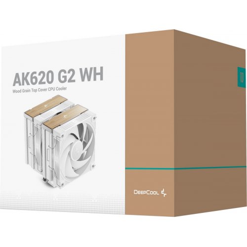 Кулер Deepcool AK620 G2 (R-AK620G2-WHNNMN-GJD) White купити в Україні: Київ, Львів, Хмельницький, Тернопіль, Івано-Франківськ | Перевірка сумісності, низька ціна, відгуки, характеристики від TELEMART фото
