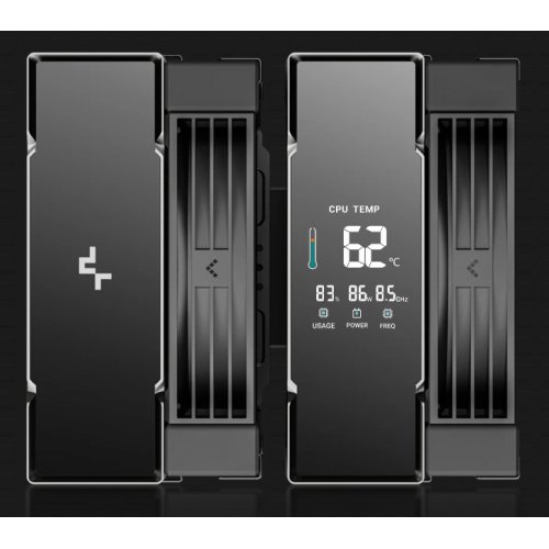 Кулер Deepcool AK620 G2 DIGITAL NYX (R-AK620G2-BKNNMN-GJD-1) Black купить в Украине: Киев, Днепр, Харьков, Одесса  | Проверка совместимости, низкая цена, отзывы, характеристики от TELEMART фото