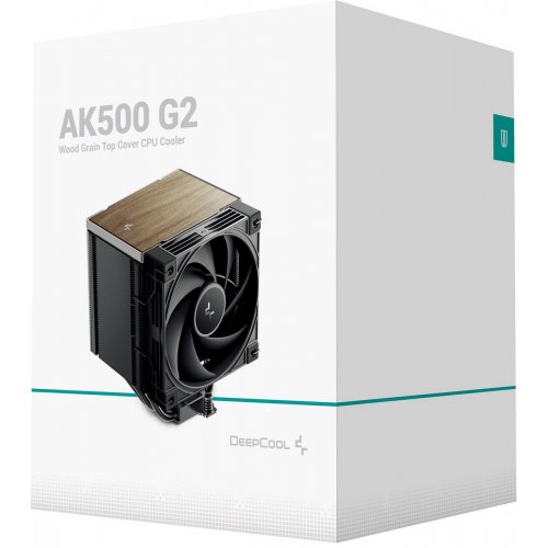 Кулер Deepcool AK500 G2 (R-AK500G2-BKNNMN-GJD) Black купить в Украине: Киев, Днепр, Харьков, Одесса  | Проверка совместимости, низкая цена, отзывы, характеристики от TELEMART фото