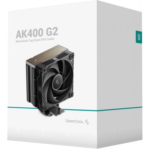 Кулер Deepcool AK400 G2 (R-AK400G2-BKNNMN-GJD) Black купить в Украине: Киев, Днепр, Харьков, Одесса  | Проверка совместимости, низкая цена, отзывы, характеристики от TELEMART фото