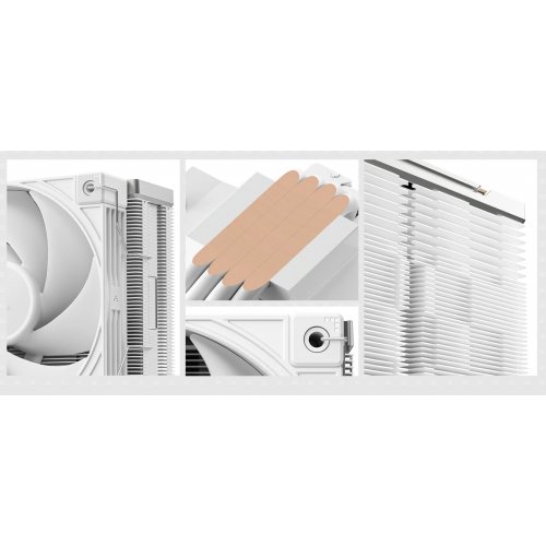 Кулер Deepcool AK400 G2 (R-AK400G2-WHNNMN-GJD) White купить в Украине: Киев, Днепр, Харьков, Одесса  | Проверка совместимости, низкая цена, отзывы, характеристики от TELEMART фото