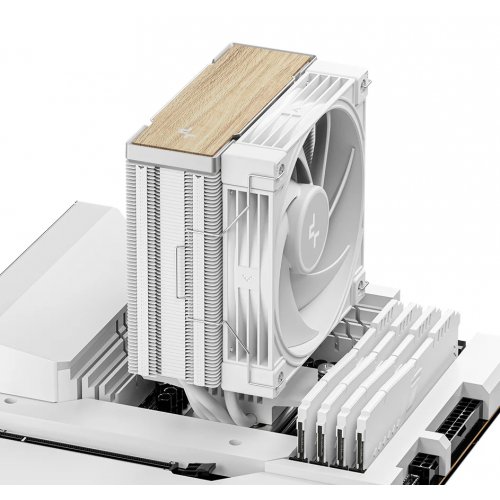 Кулер Deepcool AK400 G2 (R-AK400G2-WHNNMN-GJD) White купить в Украине: Киев, Днепр, Харьков, Одесса  | Проверка совместимости, низкая цена, отзывы, характеристики от TELEMART фото