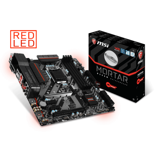 Материнская плата MSI B250M MORTAR (s1151, Intel B250) (Восстановлено продавцом, 826729) купить в Украине: Киев, Днепр, Харьков, Одесса  | Проверка совместимости, низкая цена, отзывы, характеристики от TELEMART фото