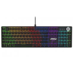 Клавіатура MSI FORGE GK320 Mechanical Red Switches Black