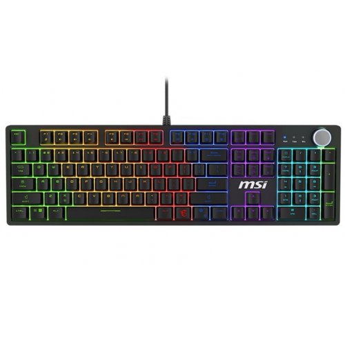 Клавіатура MSI FORGE GK320 Mechanical Red Switches Black купити в Україні: Київ, Львів, Хмельницький, Тернопіль, Івано-Франківськ | Низька ціна, відгуки, характеристики від TELEMART фото