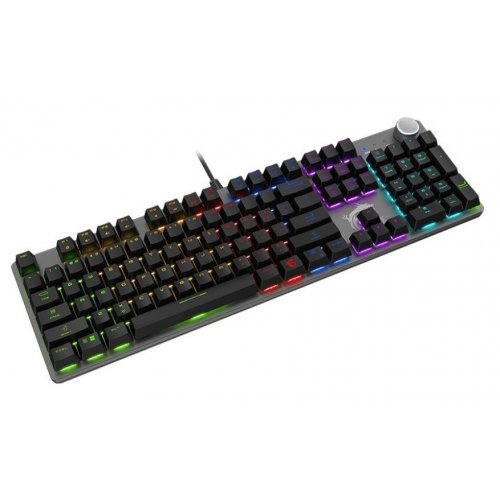 Клавіатура MSI FORGE GK320 Mechanical Red Switches Black купити в Україні: Київ, Львів, Хмельницький, Тернопіль, Івано-Франківськ | Низька ціна, відгуки, характеристики від TELEMART фото