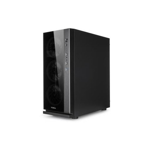 Корпус Vinga Barbarian V2 без БЖ Black (Відновлено продавцем, 826929) купити в Україні: Київ, Львів, Хмельницький, Тернопіль, Івано-Франківськ | Перевірка сумісності, низька ціна, відгуки, характеристики від TELEMART фото