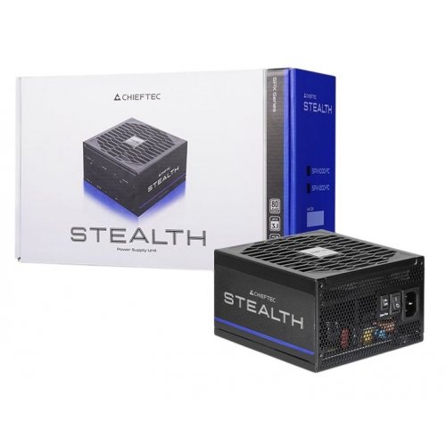 Блок питания CHIEFTEC Stealth 1000W (SPX-1000-FC) купить в Украине: Киев, Днепр, Харьков, Одесса  | Проверка совместимости, низкая цена, отзывы, характеристики от TELEMART фото