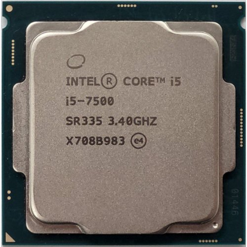 Процессор Intel Core i5-7500 3.4(3.8)GHz 6MB s1151 Tray (CM8067702868012) (Восстановлено продавцом, 826940) купить в Украине: Киев, Днепр, Харьков, Одесса  | Проверка совместимости, низкая цена, отзывы, характеристики от TELEMART фото