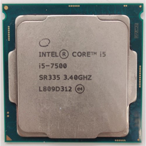 Процессор Intel Core i5-7500 3.4(3.8)GHz 6MB s1151 Tray (CM8067702868012) (Восстановлено продавцом, 826989) купить в Украине: Киев, Днепр, Харьков, Одесса  | Проверка совместимости, низкая цена, отзывы, характеристики от TELEMART фото