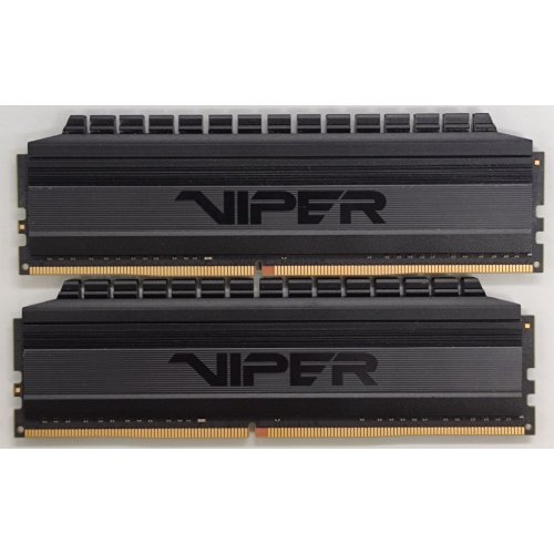 Озп Patriot DDR4 32GB (2x16GB) 3600Mhz Viper 4 Blackout (PVB432G360C8K) (Відновлено продавцем, 826998) купити в Україні: Київ, Львів, Хмельницький, Тернопіль, Івано-Франківськ | Перевірка сумісності, низька ціна, відгуки, характеристики від TELEMART фото