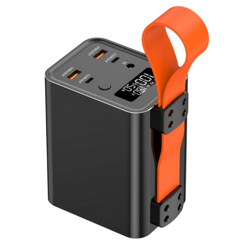 Уценка powerbank Atria WPD-101 60000mAh 100W Black (Повреждена упаковка, 827000) купить в Украине: Киев, Днепр, Харьков, Одесса  | Низкая цена, отзывы, характеристики от TELEMART фото