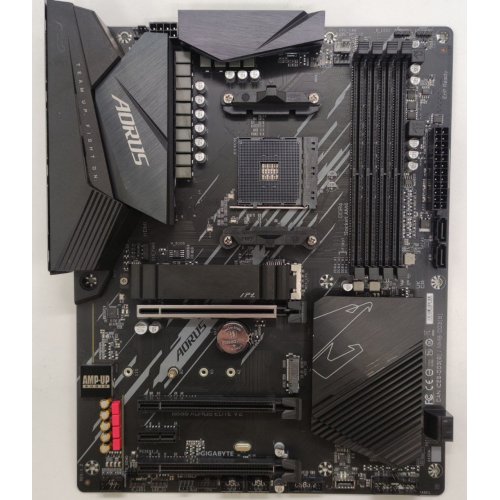 Материнська плата Gigabyte B550 AORUS ELITE V2 (sAM4, AMD B550) (Відновлено продавцем, 827024) купити в Україні: Київ, Львів, Хмельницький, Тернопіль, Івано-Франківськ | Перевірка сумісності, низька ціна, відгуки, характеристики від TELEMART фото
