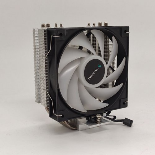 Кулер Deepcool AG400 ARGB (R-AG400-BKANMC-G-2) Black (Відновлено продавцем, 827037) купити в Україні: Київ, Львів, Хмельницький, Тернопіль, Івано-Франківськ | Перевірка сумісності, низька ціна, відгуки, характеристики від TELEMART фото
