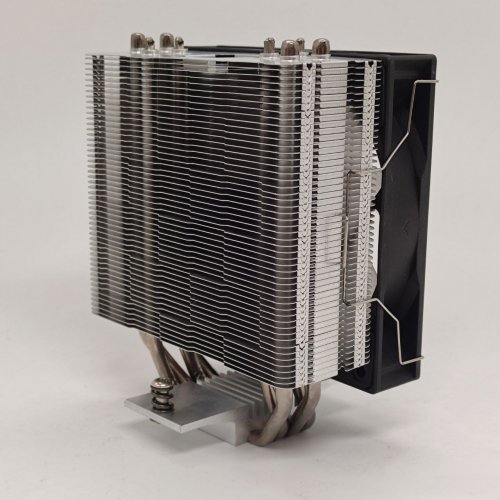 Кулер Deepcool AG400 ARGB (R-AG400-BKANMC-G-2) Black (Відновлено продавцем, 827037) купити в Україні: Київ, Львів, Хмельницький, Тернопіль, Івано-Франківськ | Перевірка сумісності, низька ціна, відгуки, характеристики від TELEMART фото