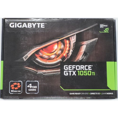 Видеокарта Gigabyte GeForce GTX 1050 Ti D5 4096MB (GV-N105TD5-4GD) (Восстановлено продавцом, 827058) купить в Украине: Киев, Днепр, Харьков, Одесса  | Проверка совместимости, низкая цена, отзывы, характеристики от TELEMART фото