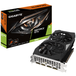 Видеокарта Gigabyte GeForce GTX 1660 OC 6144MB (GV-N1660OC-6GD) (Восстановлено продавцом, 827079)