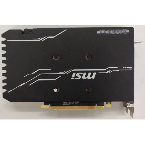 Видеокарта MSI GeForce GTX 1660 Ti VENTUS XS OC 6144MB (GTX 1660 Ti VENTUS XS 6G OC) (Восстановлено продавцом, 827094) купить в Украине: Киев, Днепр, Харьков, Одесса  | Проверка совместимости, низкая цена, отзывы, характеристики от TELEMART фото