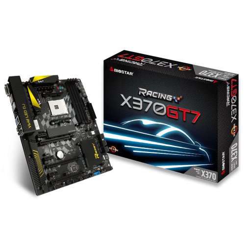 Продати Материнська плата Biostar RACING X370GT7 (sAM4, AMD X370) за Trade-In у інтернет-магазині Телемарт - Київ, Дніпро, Україна фото