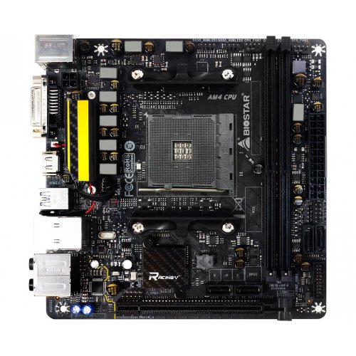 Продати Материнська плата Biostar RACING X370GTN (sAM4, AMD X370) за Trade-In у інтернет-магазині Телемарт - Київ, Дніпро, Україна фото