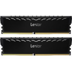 Уценка озу Lexar DDR4 32GB (2x16GB) 3600Mhz Thor Black (LD4U16G36C18LG-RGD) (Вскрытая упаковка, 827233)