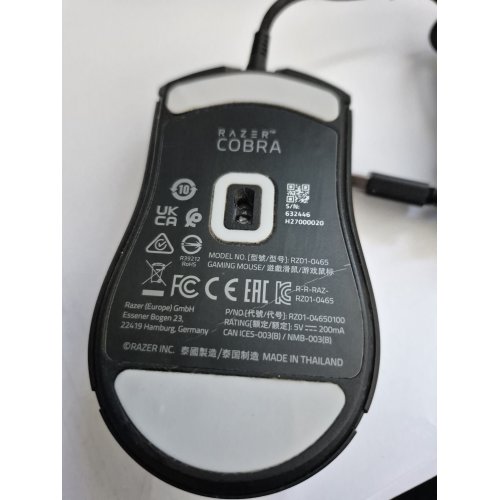 Уценка мышка Razer Cobra (RZ01-04650100-R3M1) Black (Витринный образец, 827254) купить в Украине: Киев, Днепр, Харьков, Одесса  | Низкая цена, отзывы, характеристики от TELEMART фото