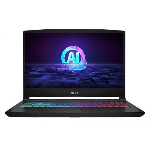 Ноутбук MSI Katana A15 AI B8VF (B8VF-634XUA) Black купити в Україні: Київ, Львів, Хмельницький, Тернопіль, Івано-Франківськ | Низька ціна, відгуки, характеристики від TELEMART фото